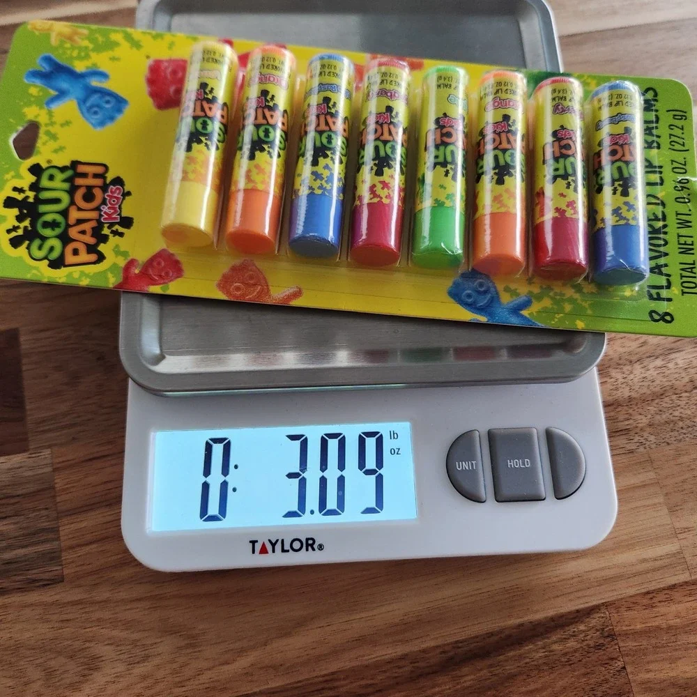NEW Sour Patch Kids Flavored‎ Lip Balm Set 8 Count